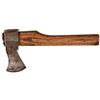 Image 2 : 16th Century Iron FIGHTING AXE with Rare CHRISTIAN Authority MARK and Patterns