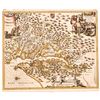 Image 1 : c. 1671, Hand-Colored RARE MAP OF VIRGINIA NOVA VIRGINIAE TABULA