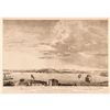 Image 2 : c. 1761 City of Boston Drawn on the Spot by his Excellency, Gov. Pownal by Canot