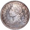 Image 1 : Silver 1733 (1860s) Pattern Rosa Americana Twopence Robinson Copy, Kenney-4 Type