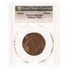 Image 3 : (c. 1694) London Elephant Token, Thick Planchet, PCGS Mint State-62 Brown
