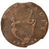 Image 2 : Rare (1795) Washington North Wales Halfpenny TWO STARS on Each Side of Harp Type