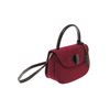 Image 3 : Gucci Burgandy Maroon Velvet Top Handle Bag