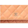 Image 5 : Chanel Pink Patent Leather Wallet on Chain Crossbody Bag