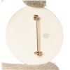 Image 4 : Chanel White Faux Pearl Mademoiselle Profile Pin Brooch