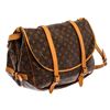 Image 3 : Louis Vuitton Brown Monogram Saumur 43cm Shoulder Bag