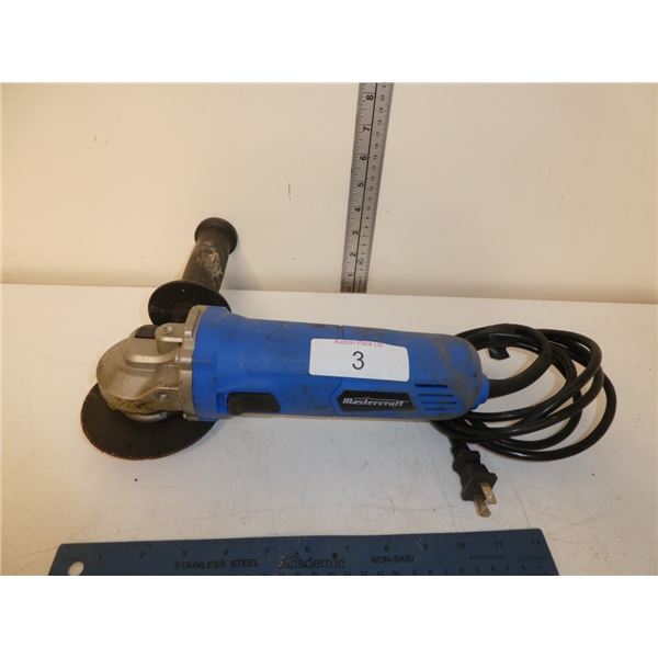 Mastercraft angle grinder works