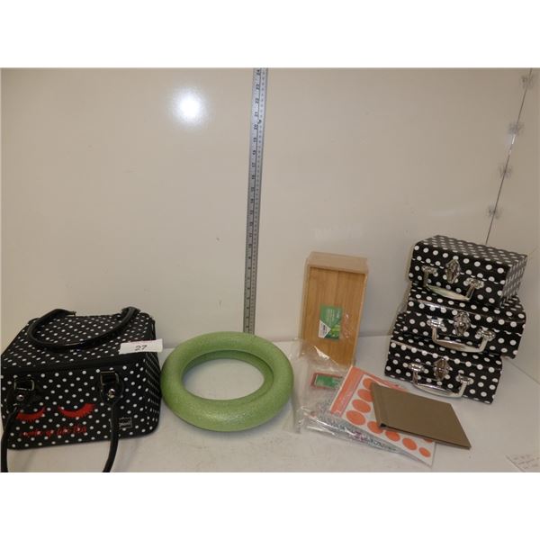 decorative cases, stickers, travel case