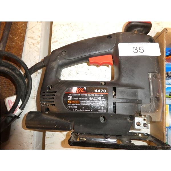 Skil jig saw works