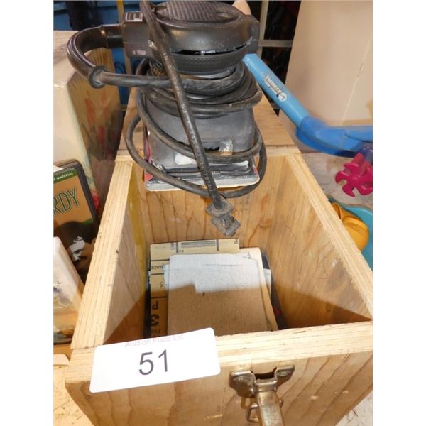 1/4" sheet finishing sander works