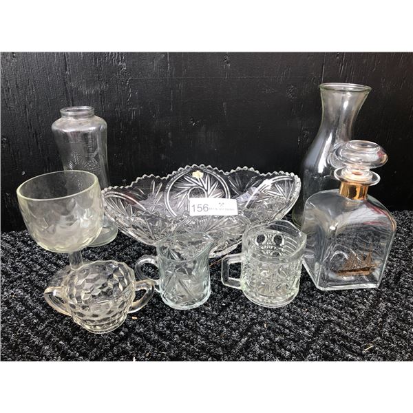 Assorted Glassware