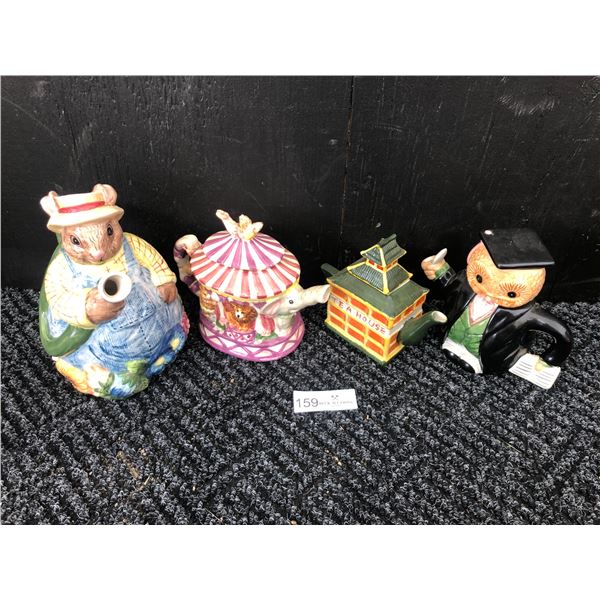 Set Of Decorative Teacups