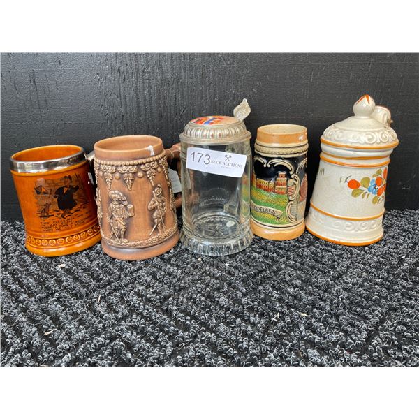 Miscellaneous Beer Mugs