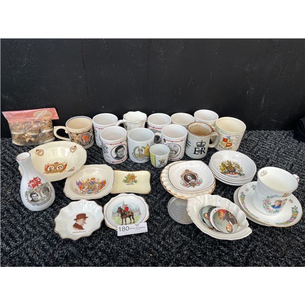 Collection Of Royal Family Dishware