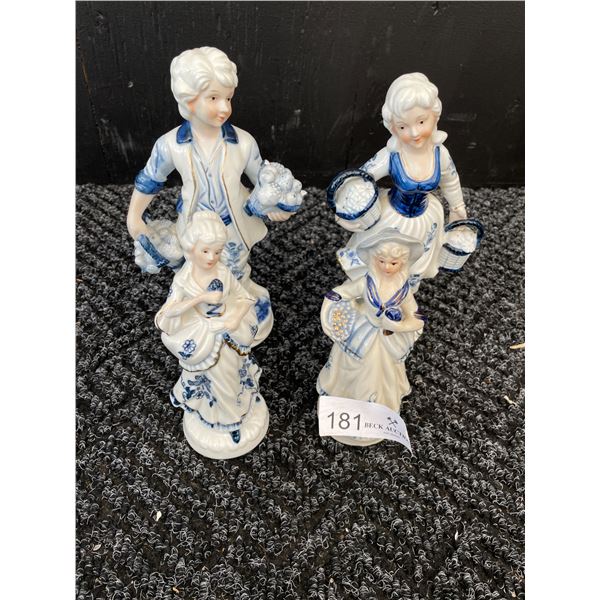 Dutch Themed Porcelain Figurines