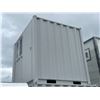 Image 2 : 8FT GREY OFFICE STORAGE SHIPPING CONTAINER 98"L X 80"W X 88"H WITH DUAL