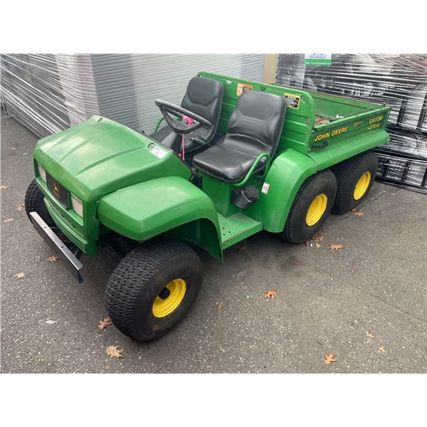 2004 JOHN DEERE GATOR TRUCKSTER, RTV, GREEN, VIN W006X4X076453,