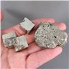 Image 2 : Set of 3 Pyrite Crystals - Peru