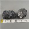 Image 3 : Set of 2 Raw Black Tourmaline Specimens