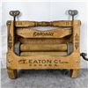 Image 1 : Antique EATONIA Wood Clothes Wringer Brand NO. 11