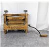 Image 2 : Antique EATONIA Wood Clothes Wringer Brand NO. 11
