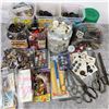 Image 1 : Vintage Sewing Lot - Buttons, thread, needles, zippers, fasteners & more!