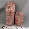 Image 3 : Set of 2 Sunstone & Smoky Quartz Cylinders - Manitoba