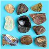 Image 1 : Lot of 10 Raw Minerals/Crystals