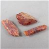 Image 2 : Set of 2 Raw Orange Kyanite Blades & A Raw Baltic Amber Specimen