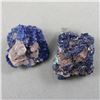 Image 2 : Set of 2 Azurite Crystals - Morocco