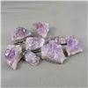 Image 2 : Lot of 8 Amethyst Crystal Clusters - Brazil