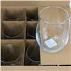 Image 1 : Set of 10 NEW Stemless Wine Glasses