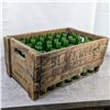 Image 2 : Set of 35 Vintage 7up Bottles in Wooden "Blackwoods" Drink Case