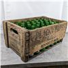 Image 3 : Set of 35 Vintage 7up Bottles in Wooden "Blackwoods" Drink Case