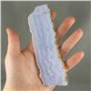 Image 1 : Blue Lace Agate Slice - Namibia