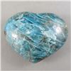 Image 2 : Blue Apatite Polished Heart - Brazil