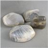 Image 2 : Set of 4 Black Moonstone Crystals - India