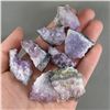 Image 1 : Set of 8 Amethyst Crystal Clusters- Brazil