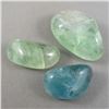 Image 2 : Set of 3 Polished Rainbow Fluorite Crystals - Mexico