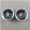 Image 2 : Set of 2 Herkimer Diamonds with Gem Jars - USA