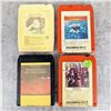 Image 1 : Set of 4 Eight Track Tapes - Heart, Aerosmith, Spanish Train, Diana Ross