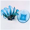 Image 1 : Set of 2 Vintage Blue Glass Bowls
