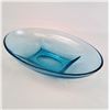 Image 4 : Set of 2 Vintage Blue Glass Bowls