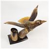 Image 2 : Carved Horn Bird Statue