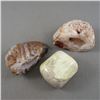 Image 2 : Set of 2 Oco Geodes & 1 Polished Infinite Crystal