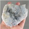 Image 1 : Large Blue Celestite Crystal Geode - Madagascar