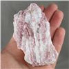 Image 1 : Raw Pink Tourmaline in Quartz Specimen - Brazil