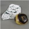 Image 2 : Tree Agate Slice & Septarian Dragonstone Polished Gallet