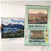 Image 1 : Set of 2 Vintage Advertising Calendars 1938 & 1959