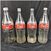 Image 3 : Set of 8 Vintage Coca Cola Bottles